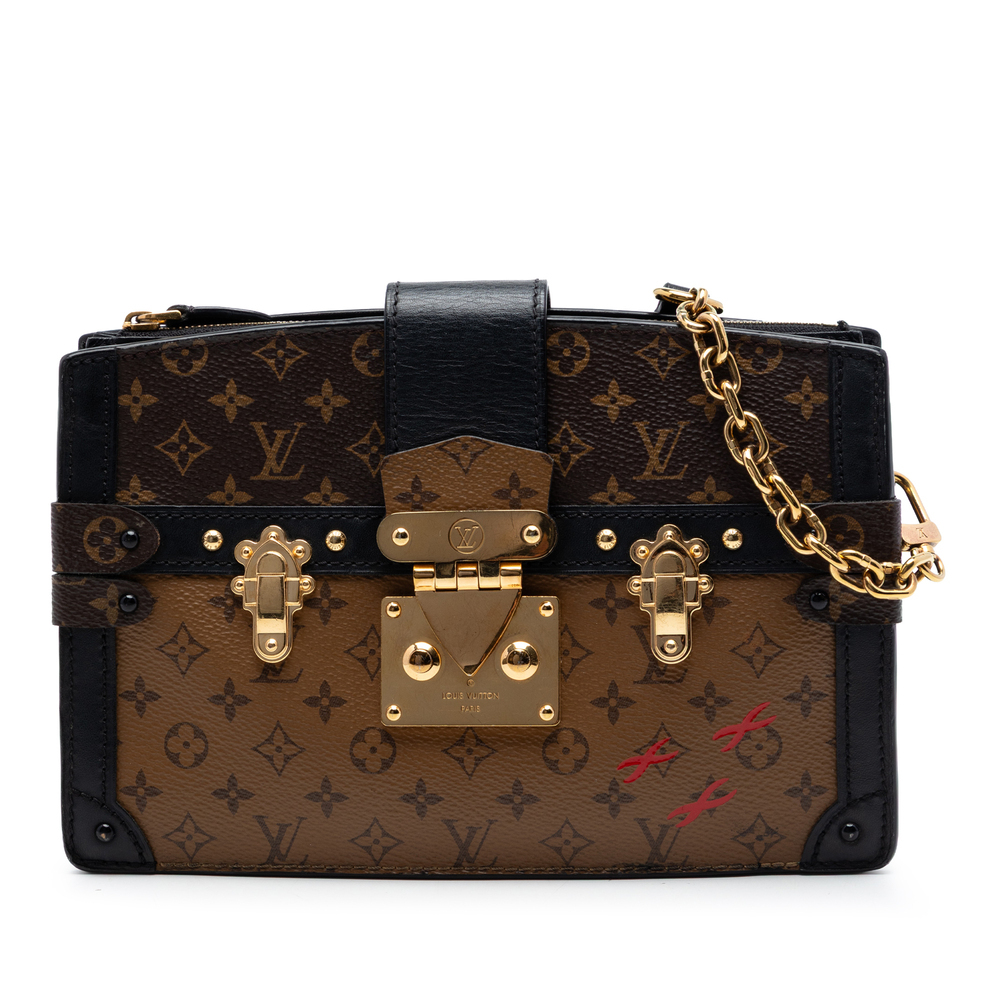 Pre-Loved Louis Vuitton Monogram Reverse Trunk Clutch